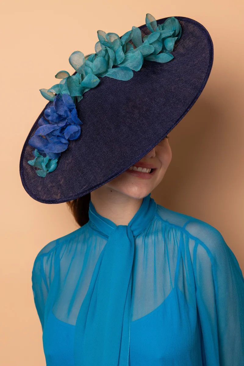 Tocado Indigo azul - Imagen 4