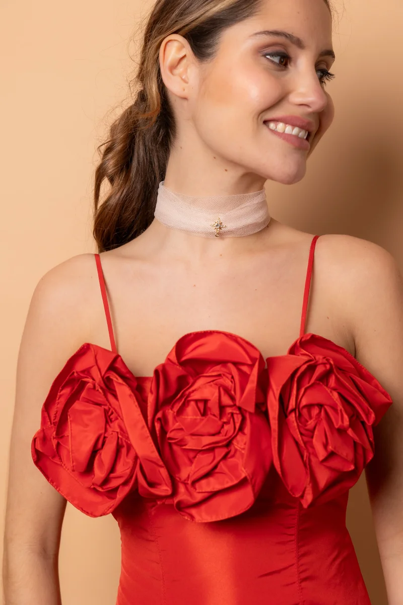 Choker Carlota Blanco - Imagen 2