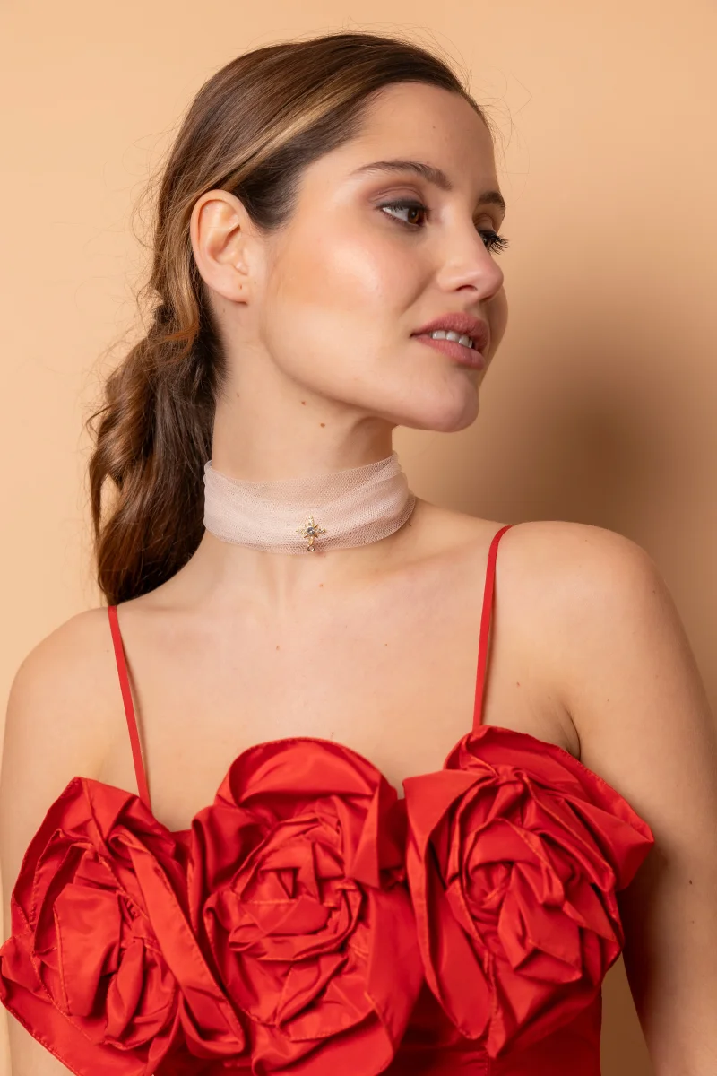 Choker Carlota Blanco - Imagen 4