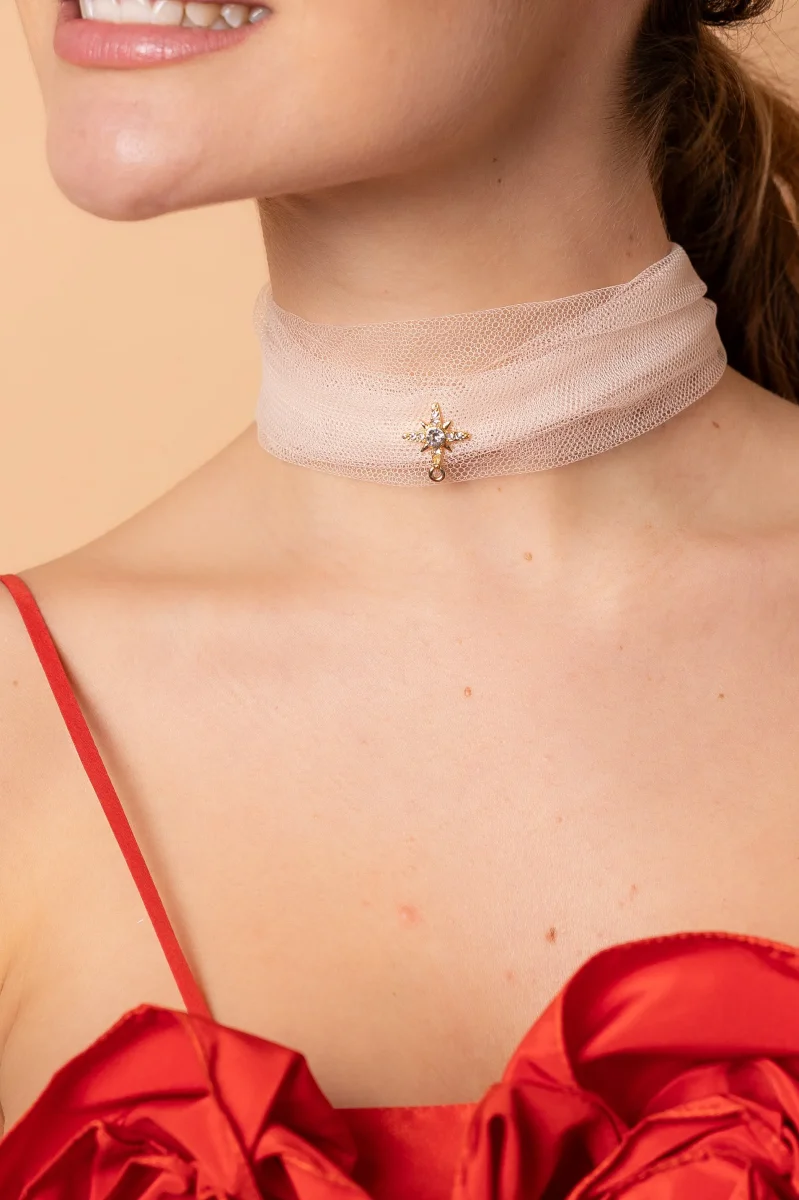 Choker Carlota Blanco - Imagen 3