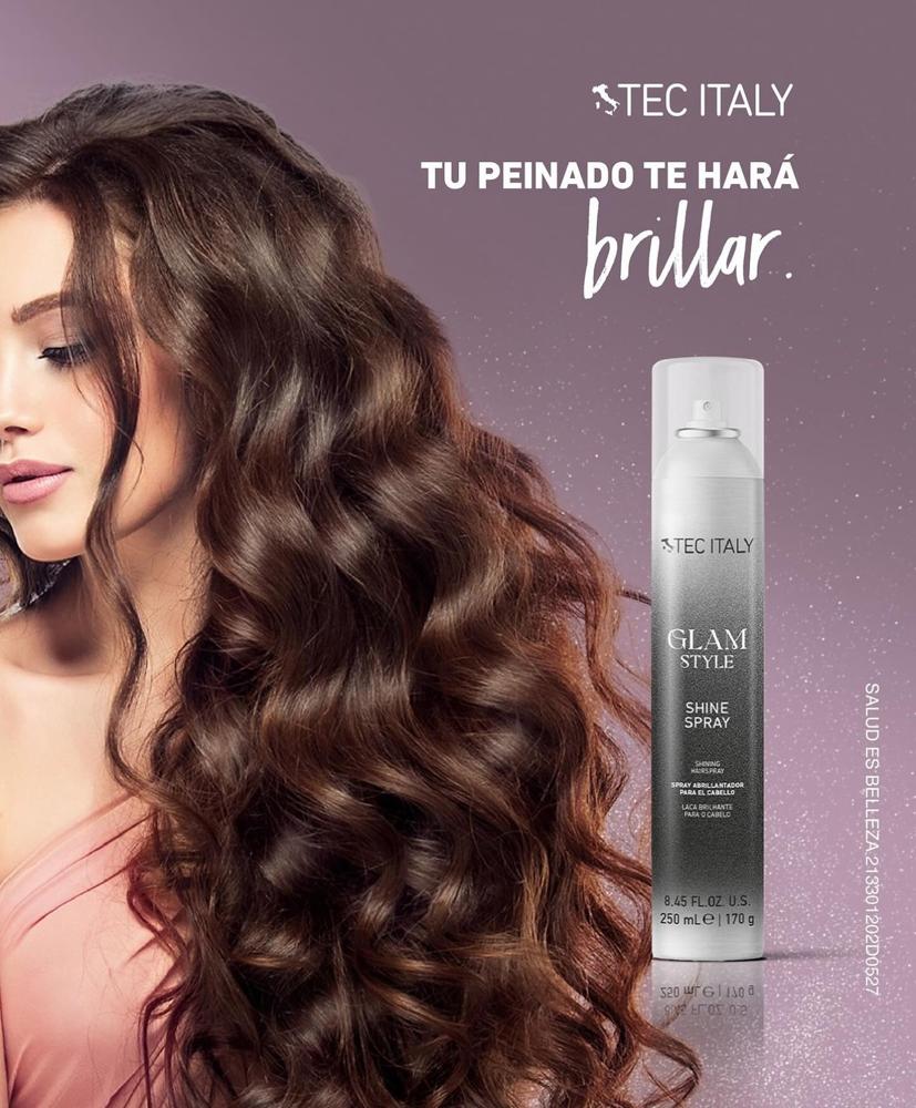 TEC ITALY Glam Style Shine Spray – 250 ml - Imagen 4