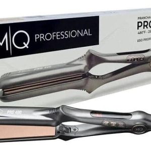 MQ Professional Plancha de Titanio PRO 480 Bivolt Alisado profesional extremo con tecnología de alto rendimiento