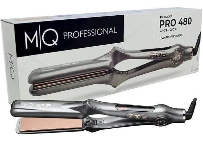 MQ Professional Plancha de Titanio PRO 480 Bivolt Alisado profesional extremo con tecnología de alto rendimiento