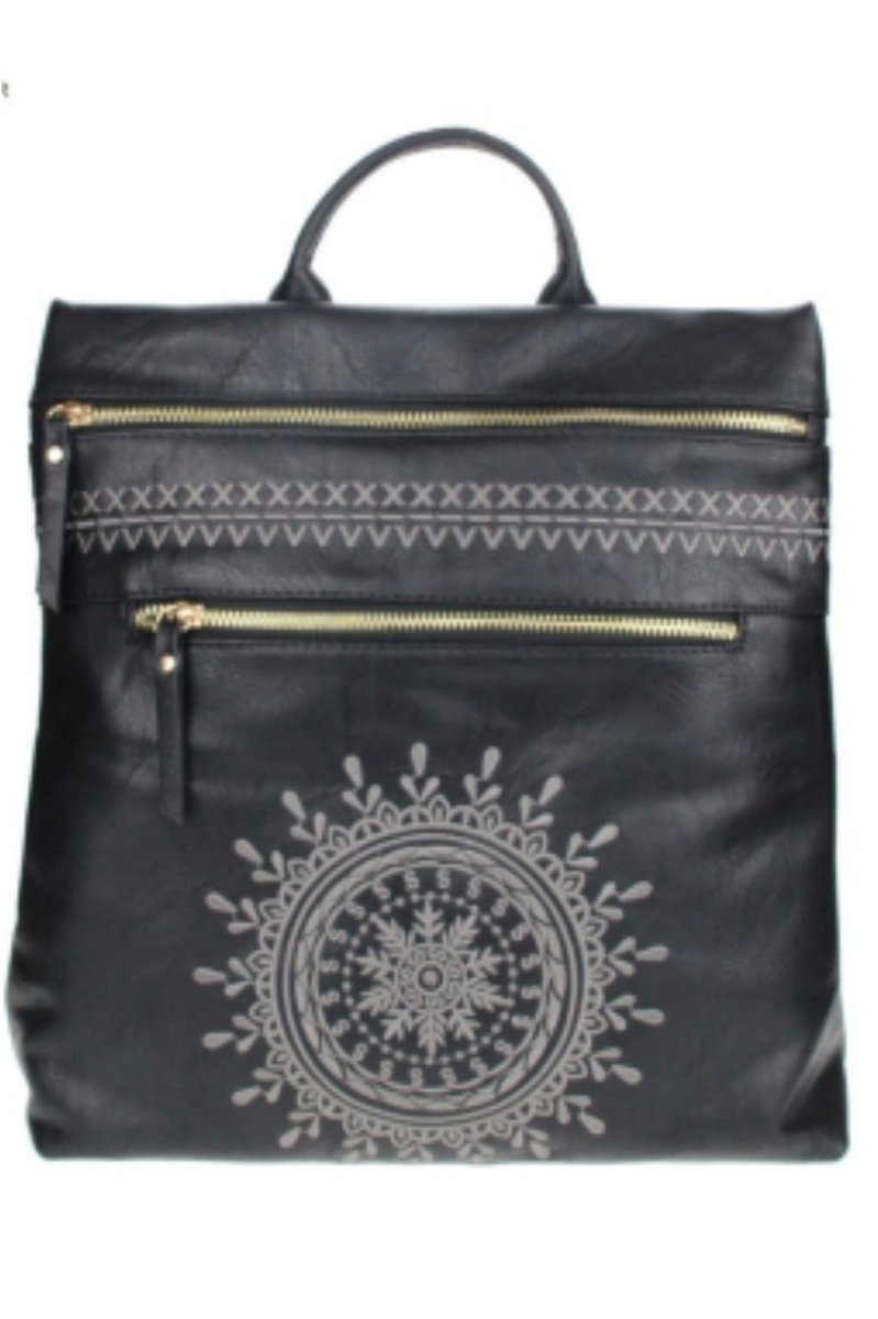 Mochila mujer con bordado - Imagen 5