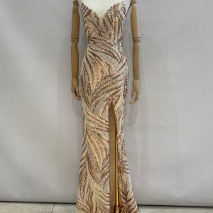 Vestido Sirena Lentejuelas