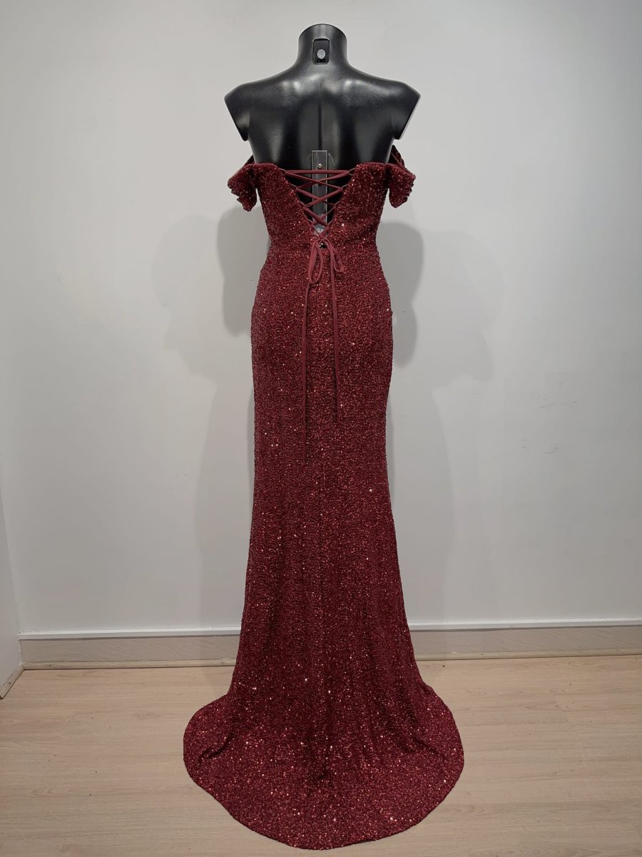 Vestido Sirena Lentejuelas Curvy - Imagen 6