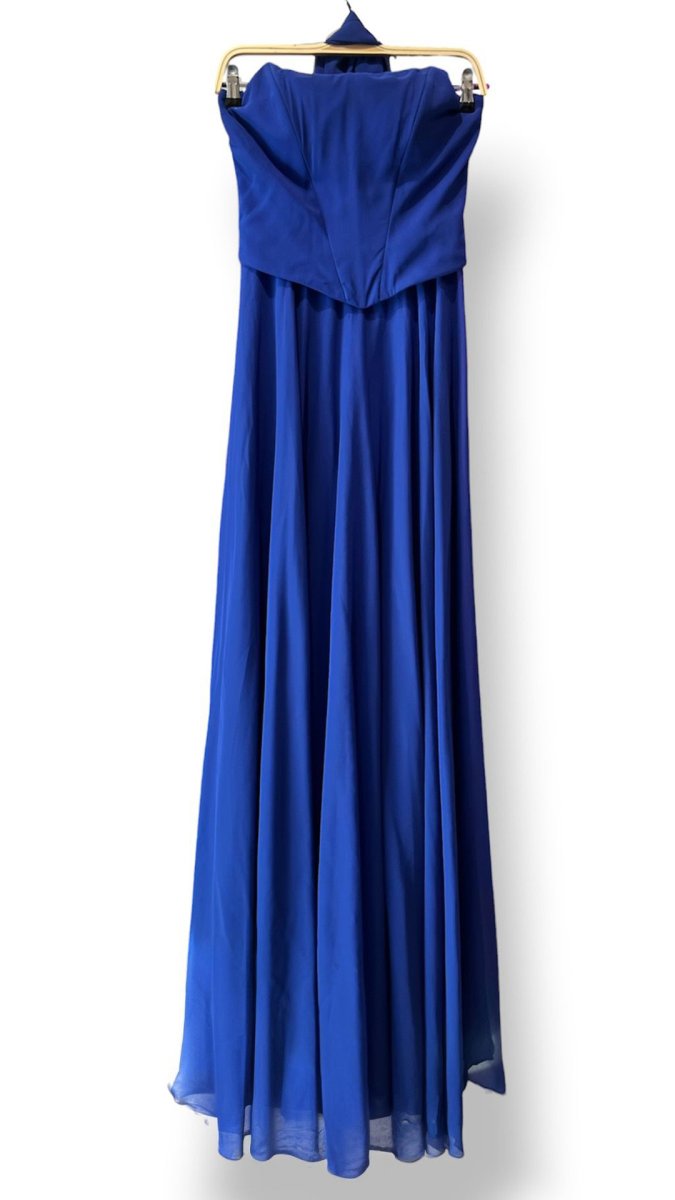Vestido Corsé Falda Chal - Imagen 8