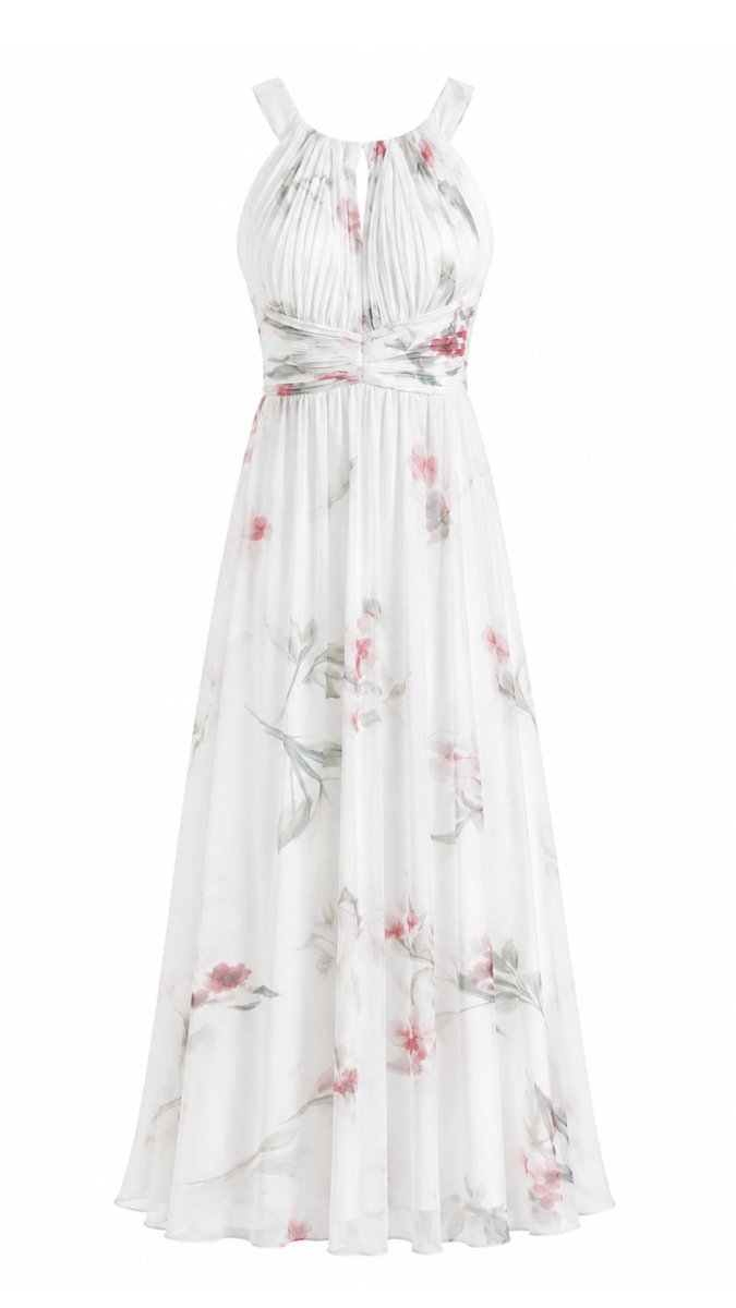 Vestido Halter Florecitas - Imagen 8