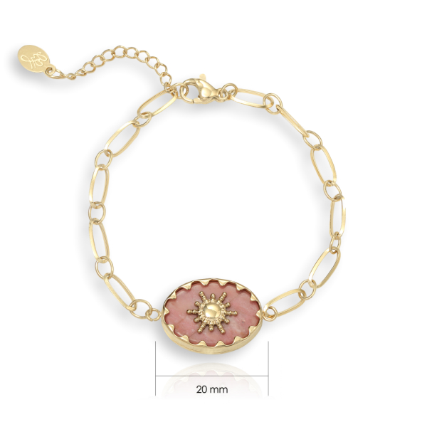 Pulsera KAREN Acero Dorado - Imagen 4