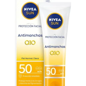NIVEA Sun Protector Solar Facial Anti-Edad Q10 FPS 50 – 50 ml