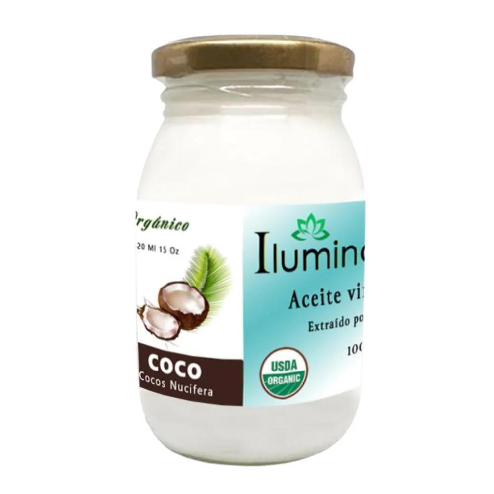 Ilumina Aceite Virgen de Coco | Nutrición Natural para Piel y Cabello