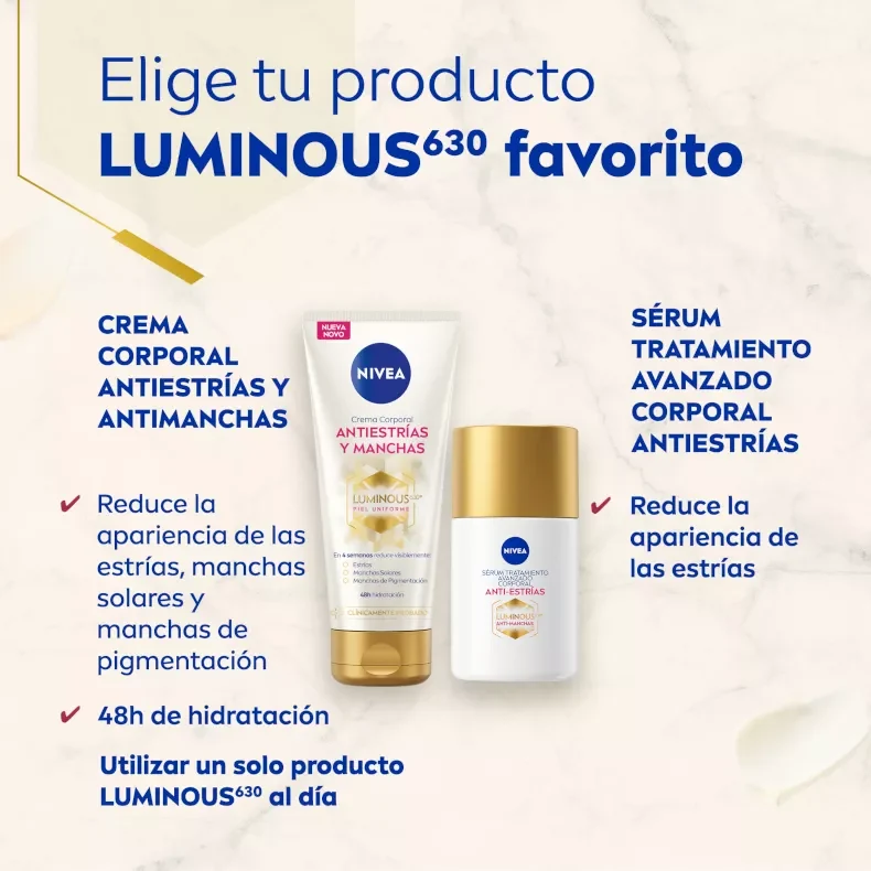 NIVEA Crema Corporal Anti Manchas y Estrías – 200 ml Cuidado corporal hidratante para mejorar la apariencia de manchas y estrías - Imagen 6