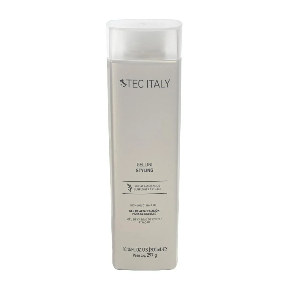 TEC ITALY Gel Gellini Fijación Alta Efecto Húmedo 300 ml
