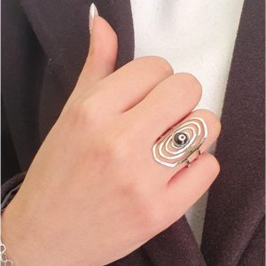 Anillo acero el ojo que todo lo ve