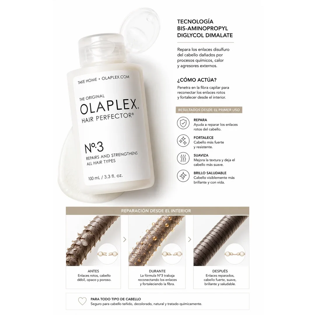 OLAPLEX Nº.3 Hair Perfector™ – 100 ml - Imagen 5