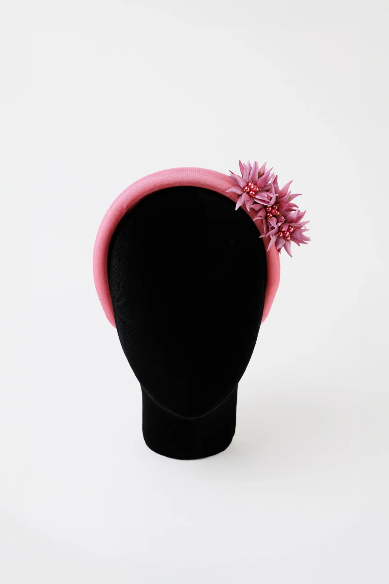 Diadema Constantina rosa - Imagen 7