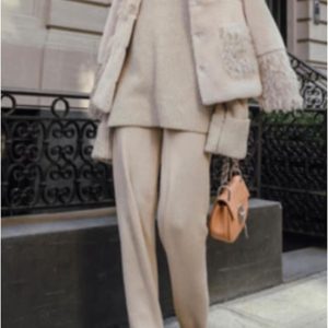Pantalón mujer punto suave