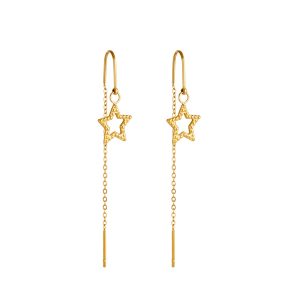 Pendientes ELEA Acero Dorado
