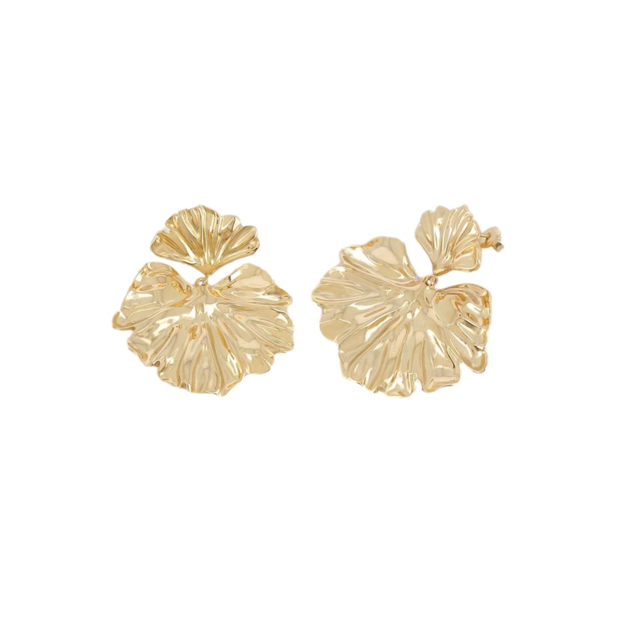 Pendientes ELIF Acero Dorado - Imagen 2