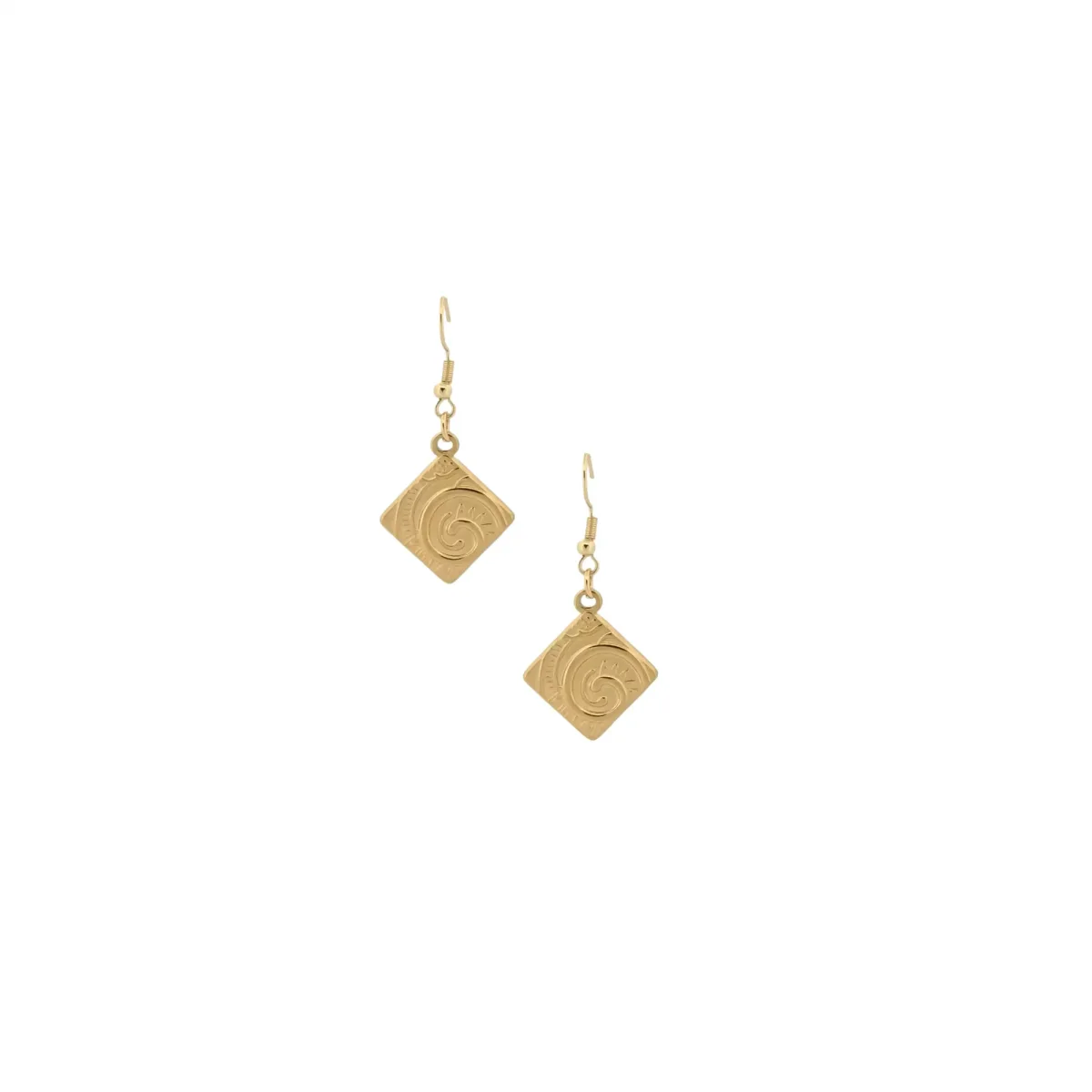 Pendientes ELIN Acero Dorado