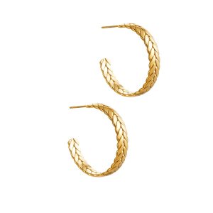 Pendientes ESIN Acero Dorado