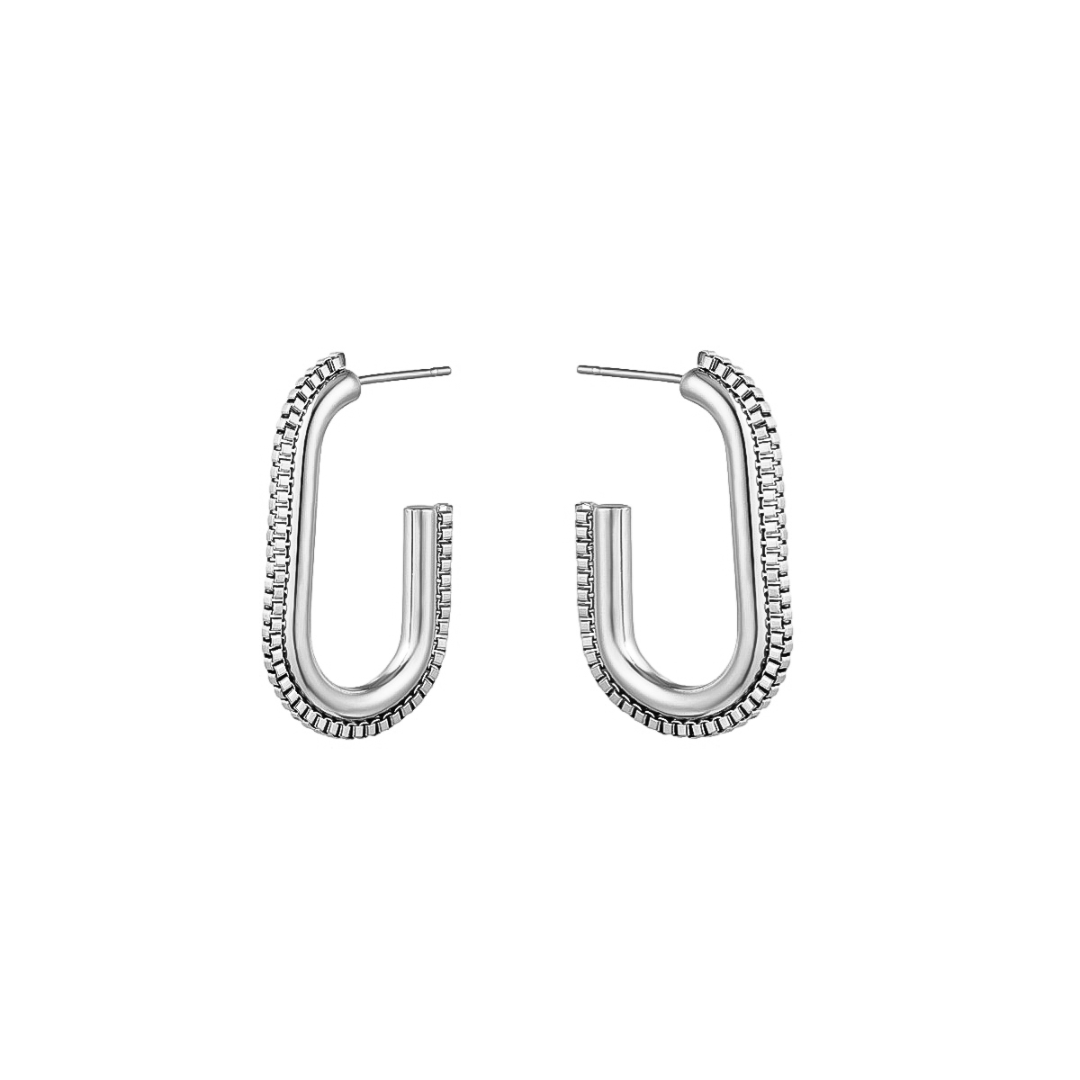 Pendientes ODALIS Acero