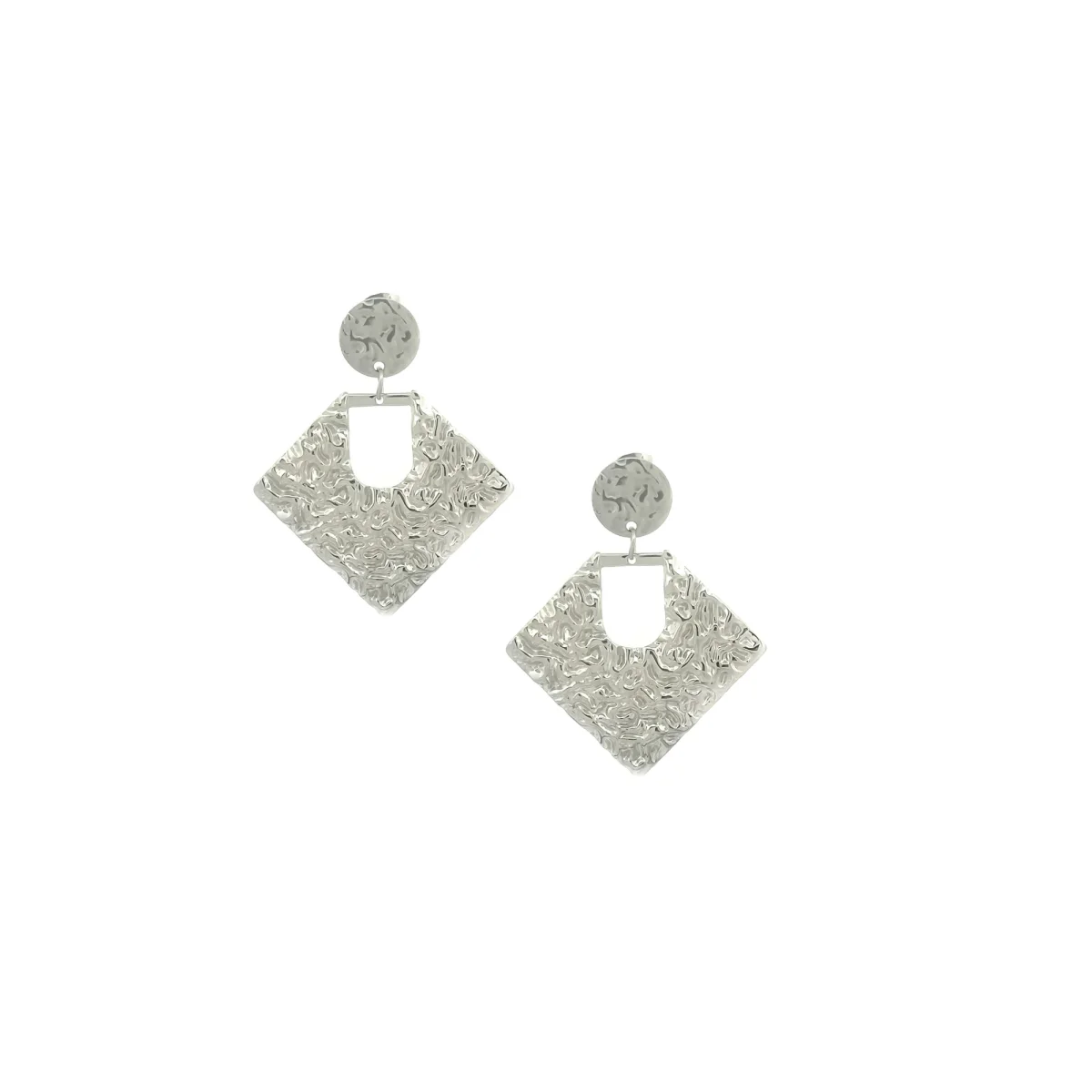 Pendientes OLGA Acero