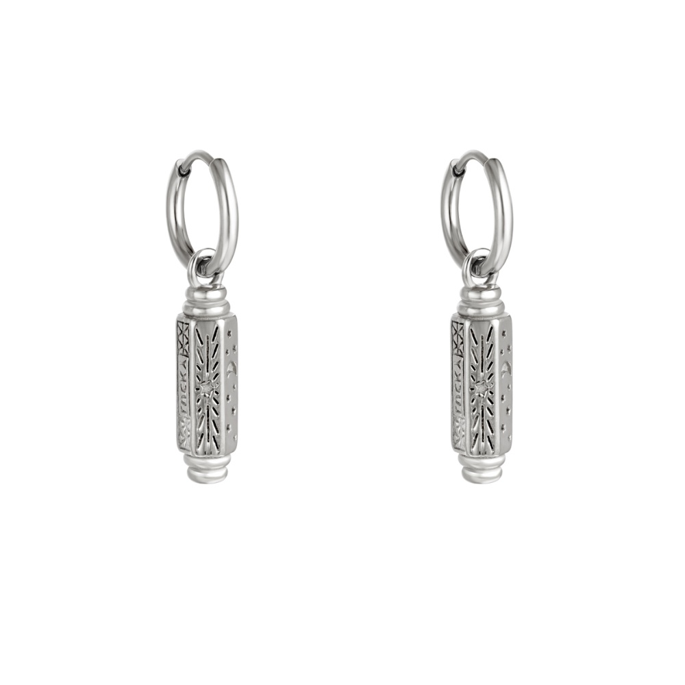 Pendientes TIANA Acero