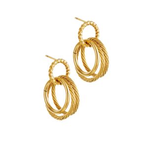 Pendientes SIRIN Acero Dorado
