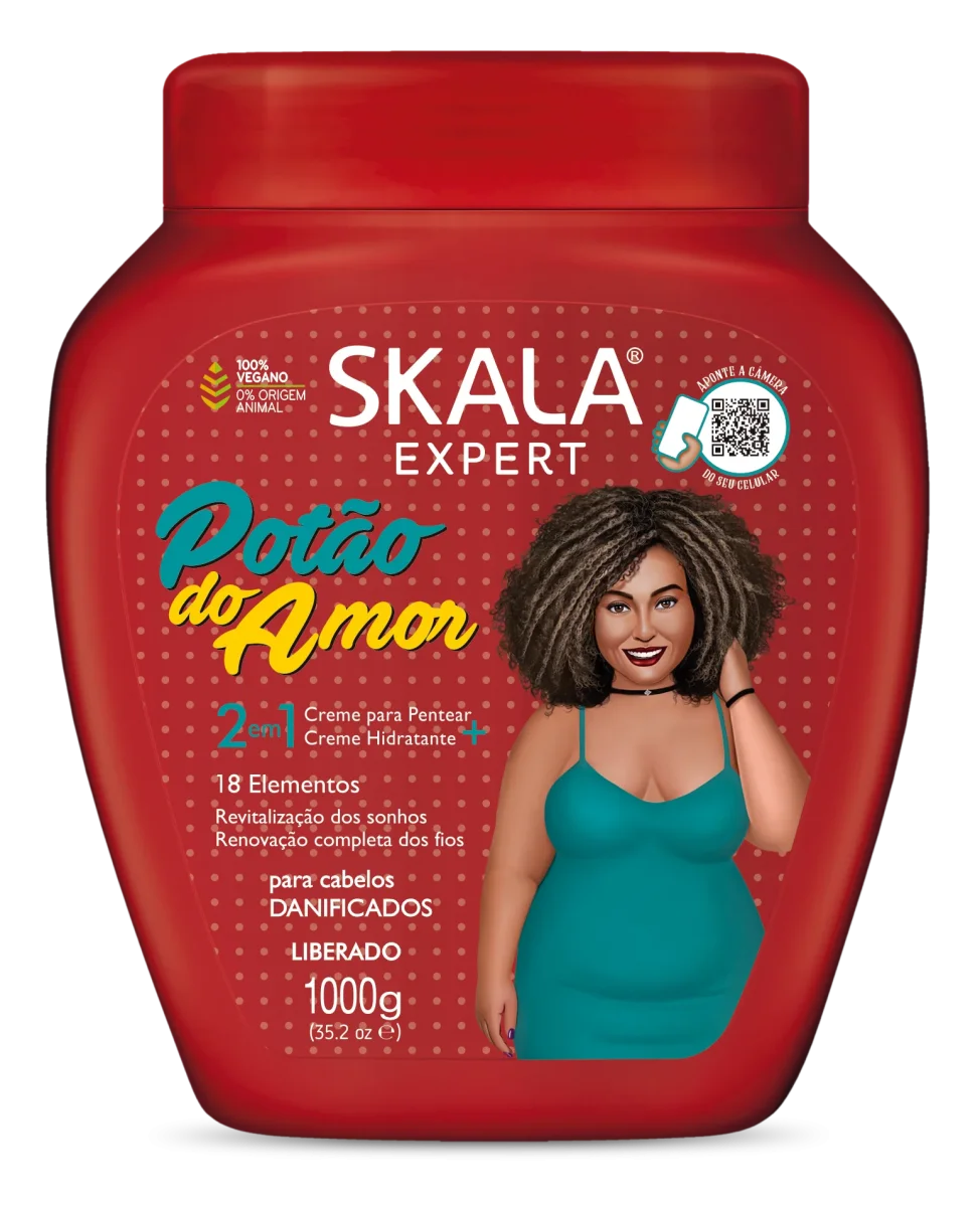 Skala Potão do Amor – 1000 g | Revitalización Intensa para tu Cabello - Imagen 2