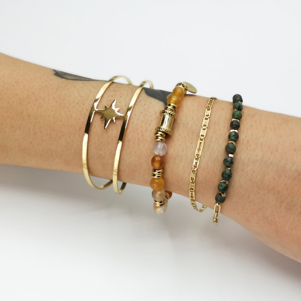 Pulsera ERICA Acero Dorado - Imagen 3