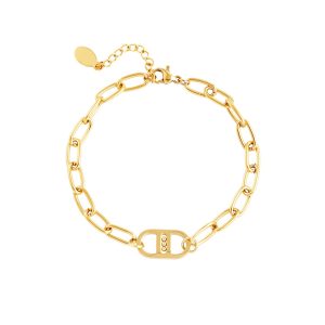 Pulsera FARA Acero Dorado