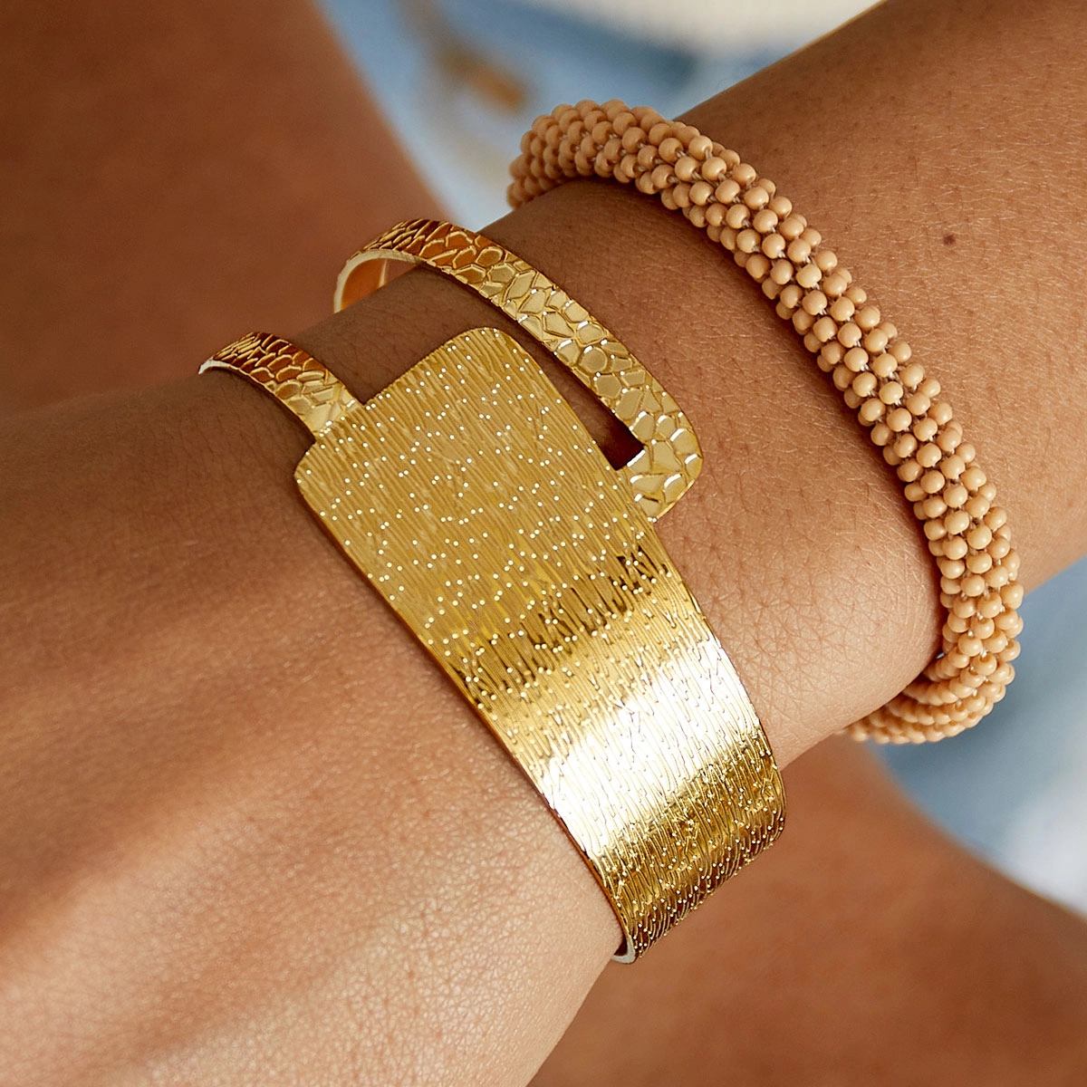 Pulsera JANA Acero Dorado - Imagen 3
