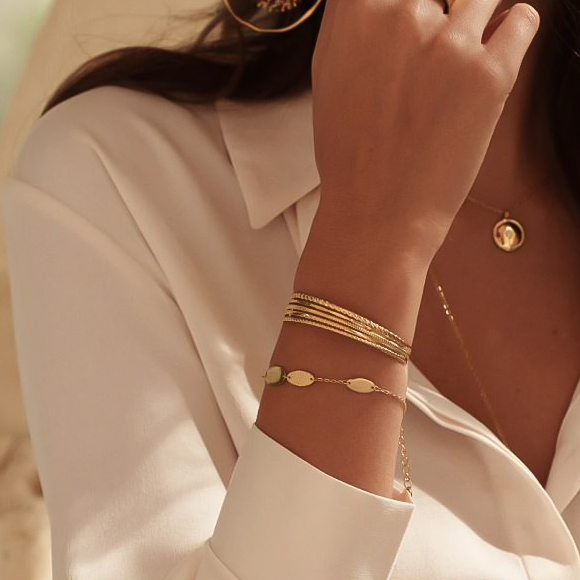 Pulsera KAILANI Acero Dorado - Imagen 3