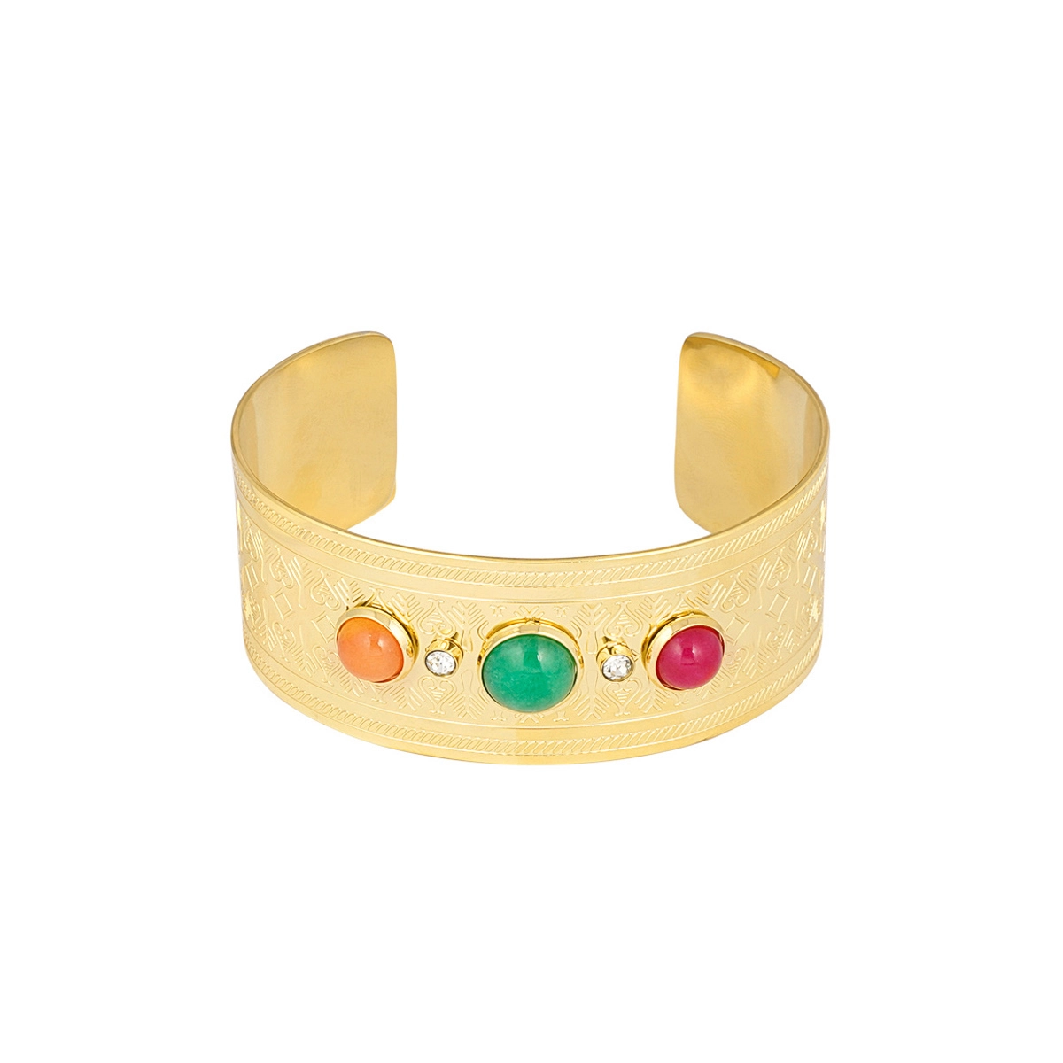 Pulsera KALI Acero Dorado
