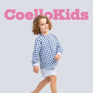 Conjunto niño camisa cuadros y pantalón corto la peppa copo