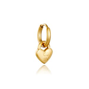 Pendiente Suelto LOVE Dorado