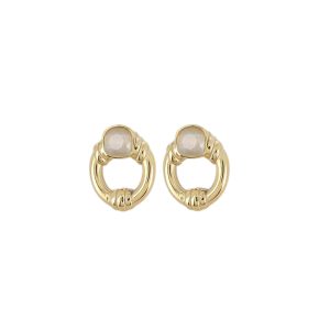 Pendientes ATZIRI Acero Dorado