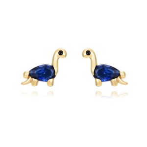 Pendientes BRAQUIOSAURIO Oro