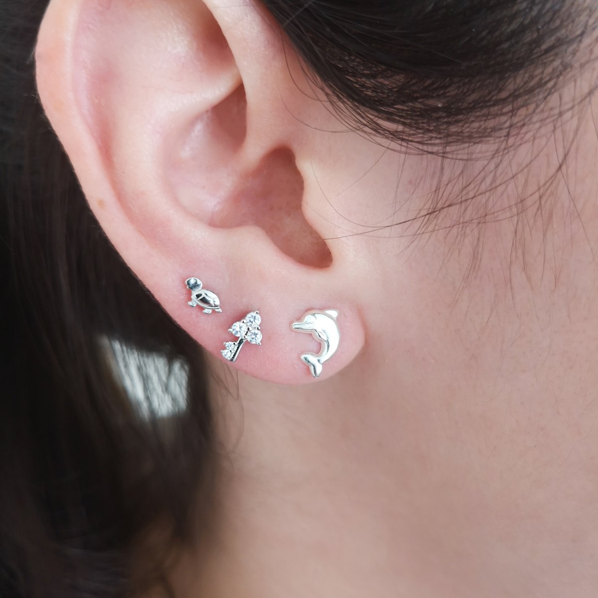Pendientes BRISA Plata - Imagen 3