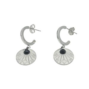 Pendientes BIANCA Acero