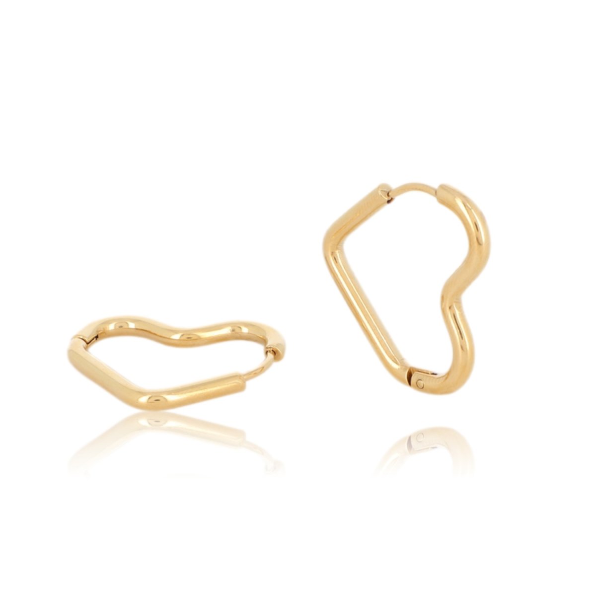 Pendientes GRACIE Acero Dorado
