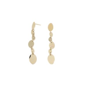 Pendientes HADASSA Acero Dorado