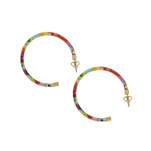 Pendientes HARUMI Acero Dorado