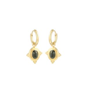 Pendientes JASMINE Acero Dorado