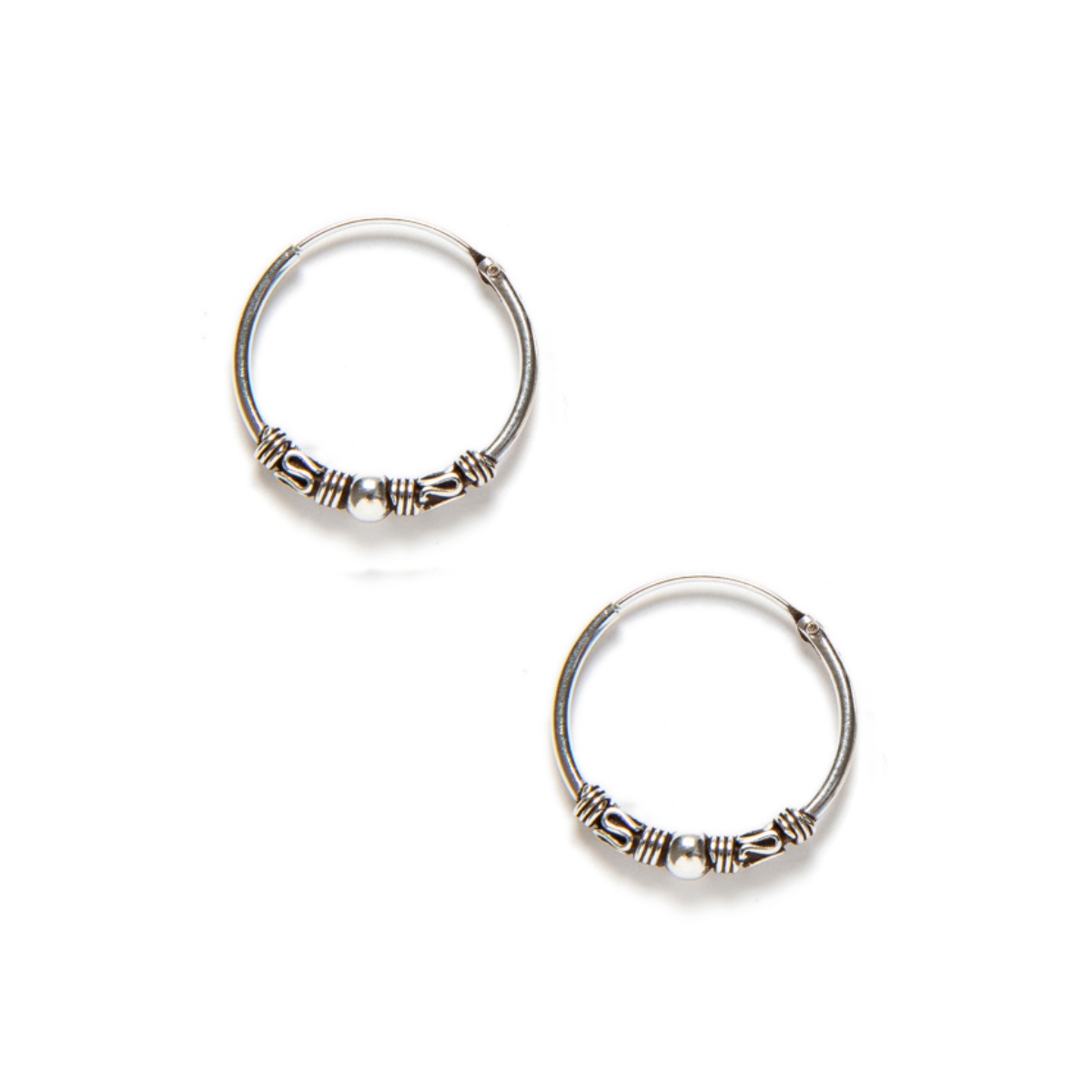 Pendientes JAYA Plata (18MM)