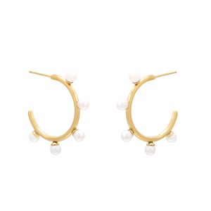 Pendientes JESSICA Acero Dorado
