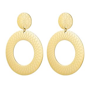 Pendientes JOVANA Acero Dorado