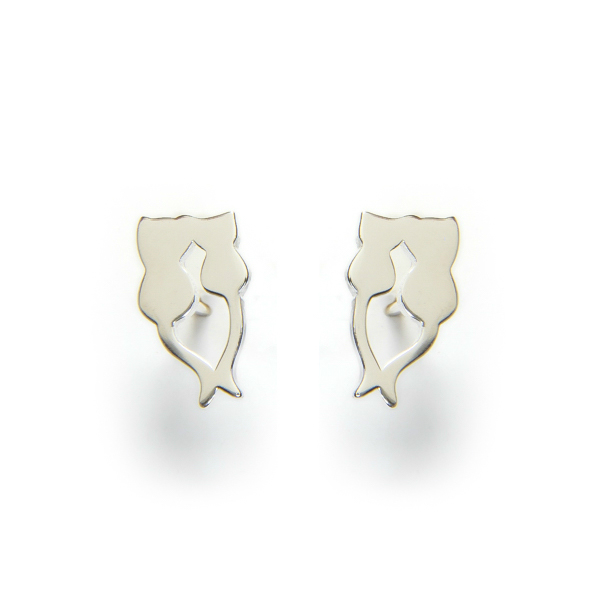 Pendientes KISSA Plata