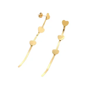 Pendientes LAILA Acero Dorado